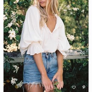 NWT Hazel & Folk Emmaline Blouse